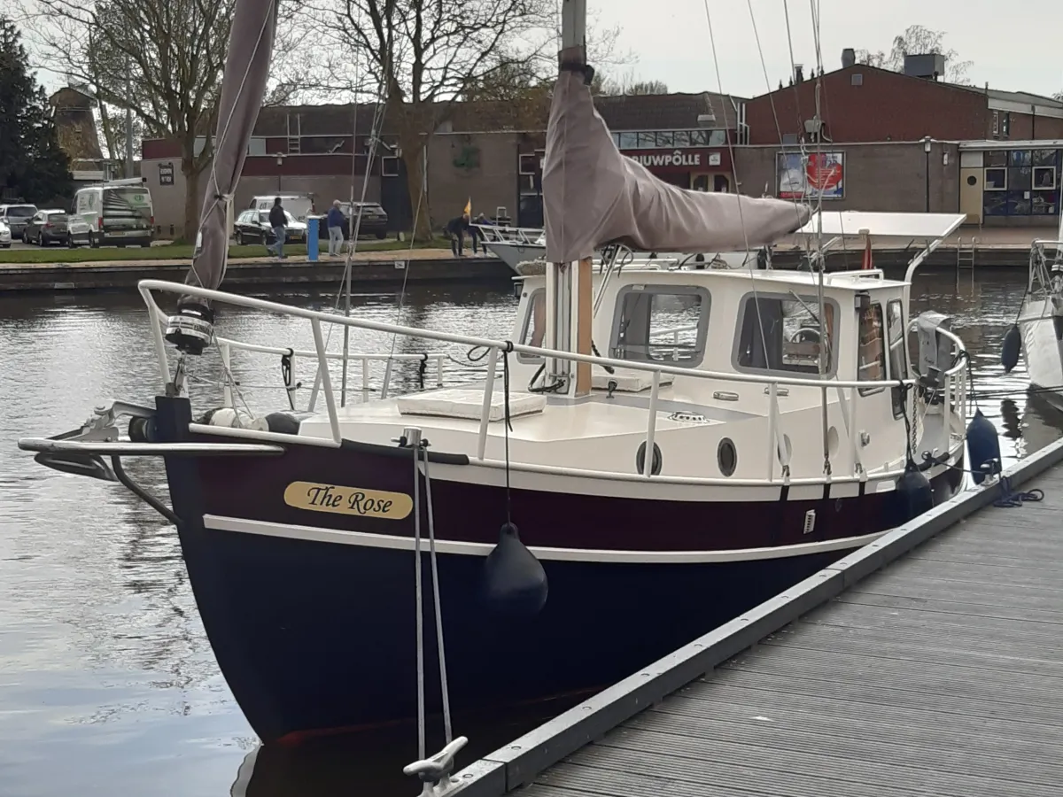 Staal Zeilboot Danish Rose Motorsailer