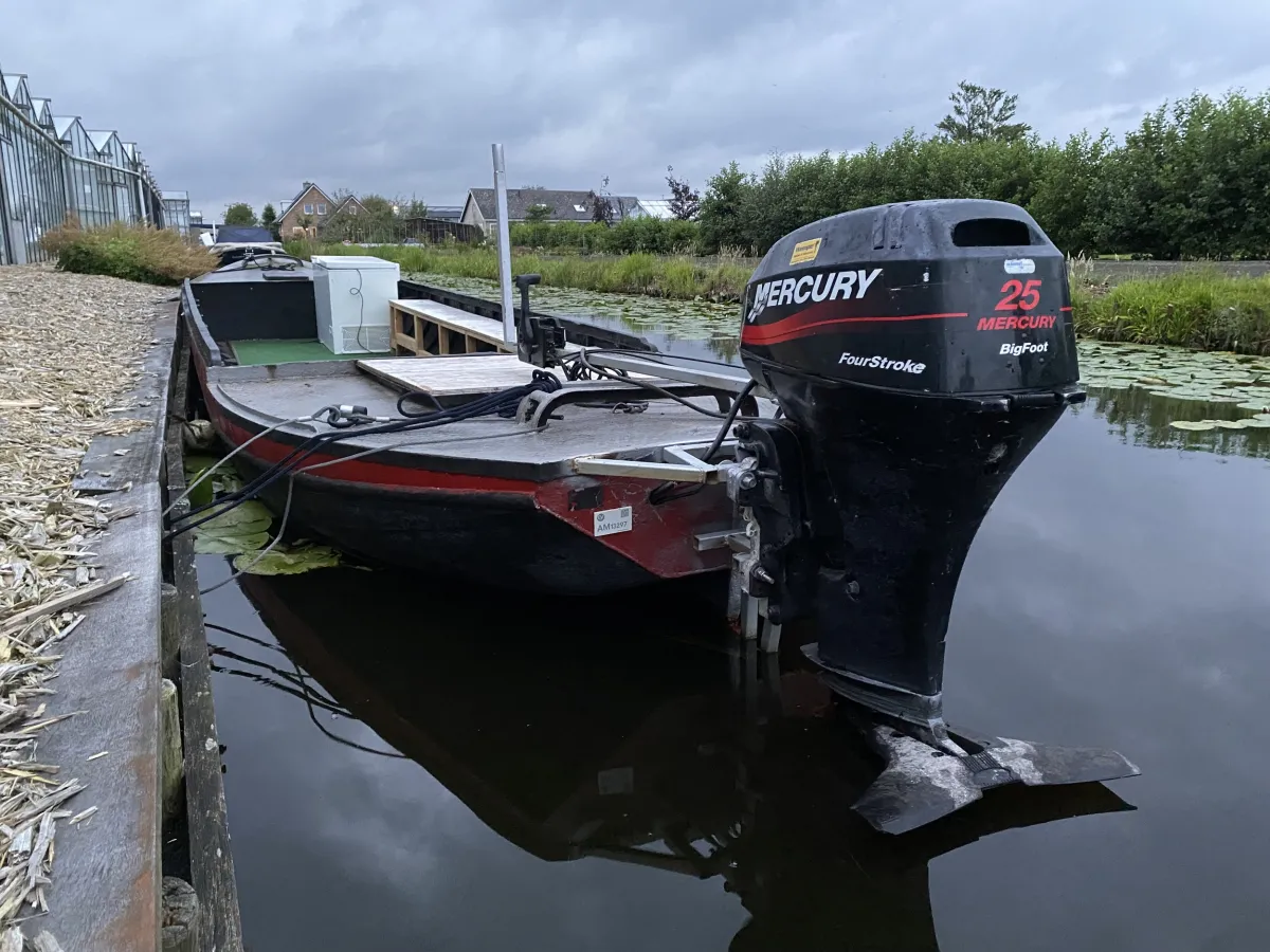 Staal Open motorboot Kagenaar 1130