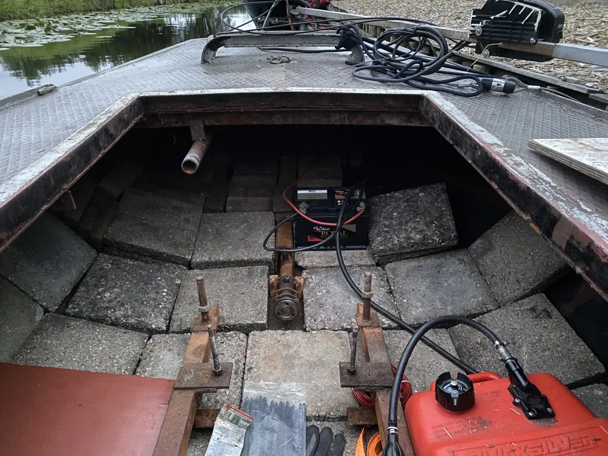 Staal Open motorboot Kagenaar 1130