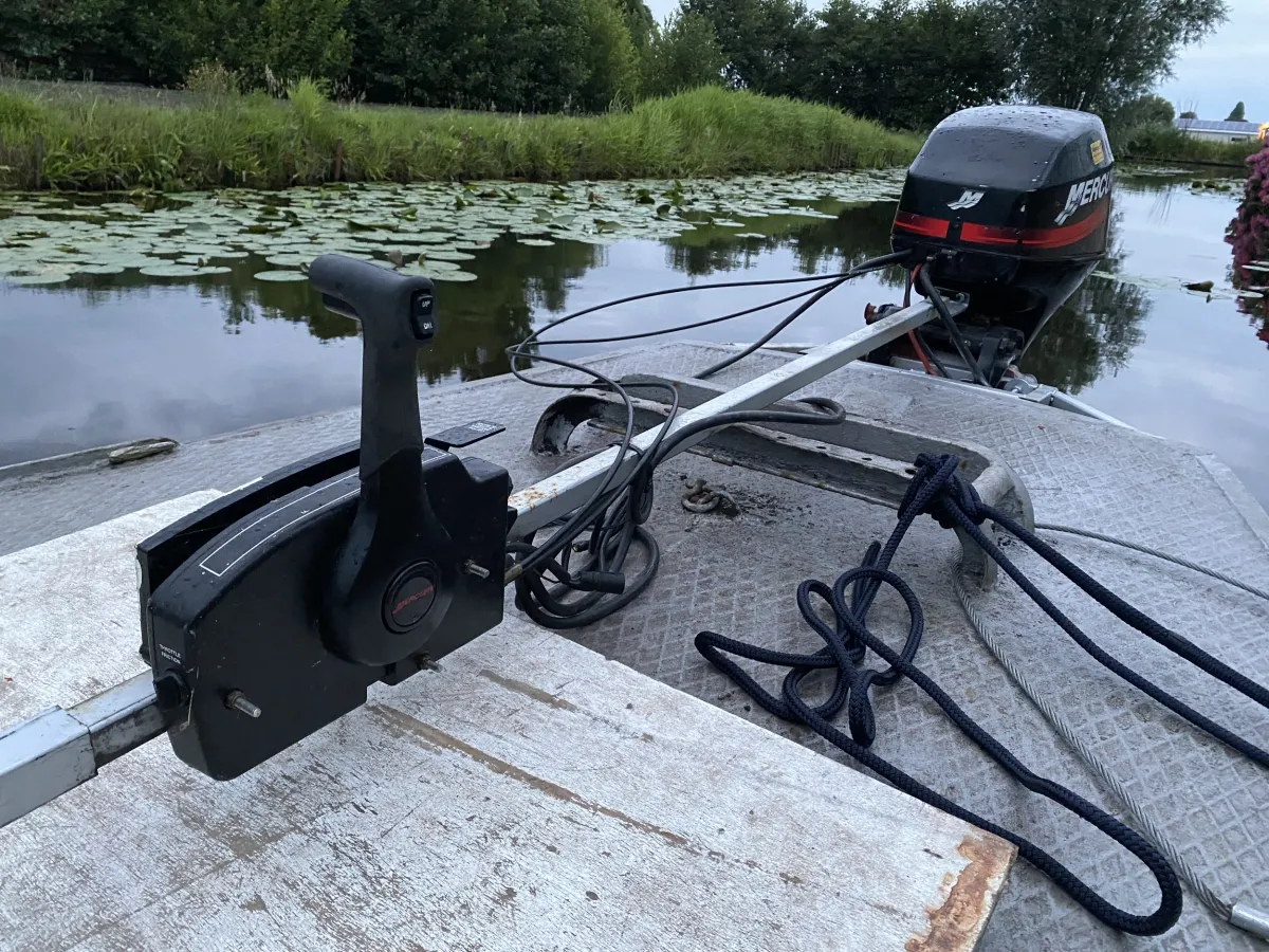 Staal Open motorboot Kagenaar 1130