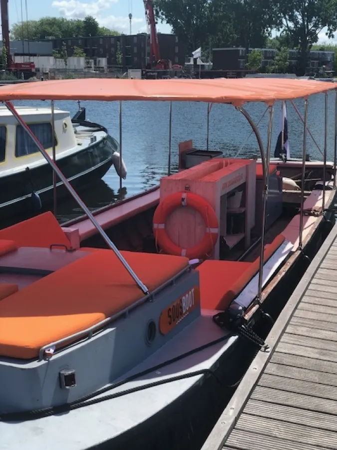 Acier Bateau à moteur Friese Praam 1100