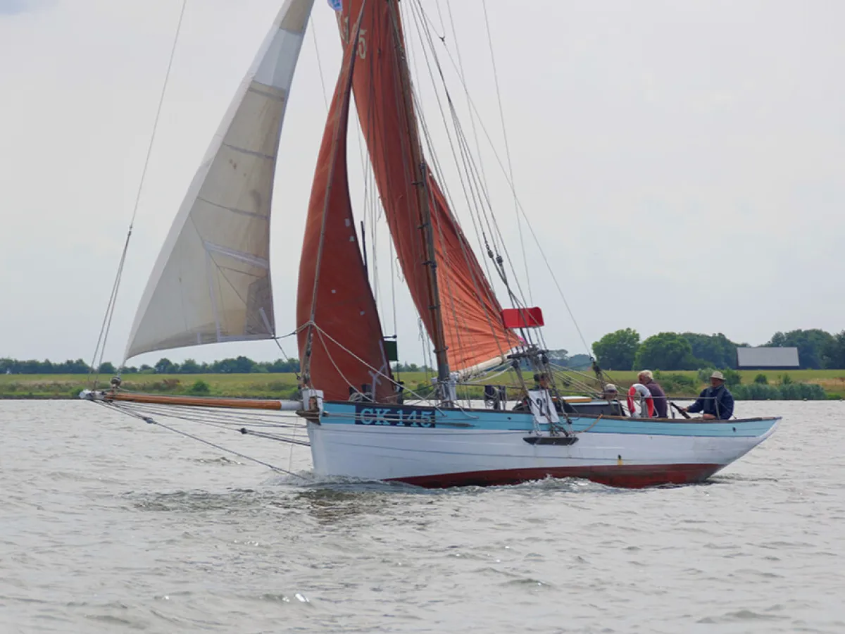 Hout Zeilboot Aldous Smack 1060