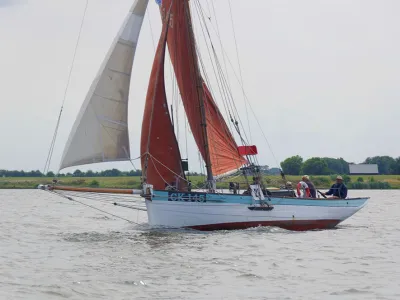 Hout Zeilboot Aldous Smack 1060 Foto 0