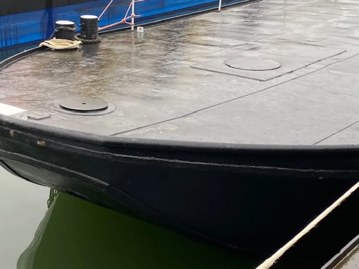 Acier Bateau de travail barge poussée Dekschuit