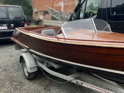 Wood Speedboat Pierre Mattonnat 450 Photo 9