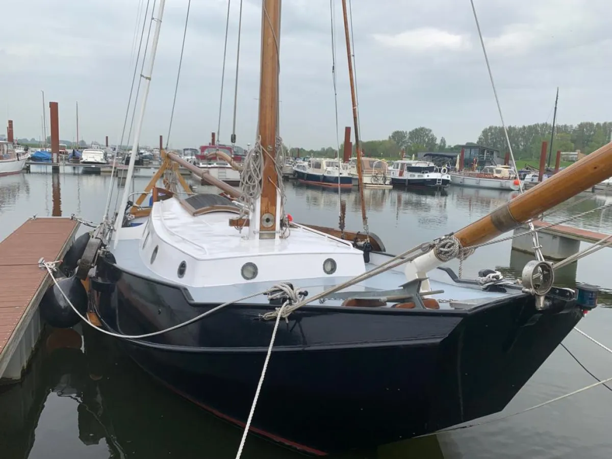 Staal Zeilboot Vermolen Zeeschouw