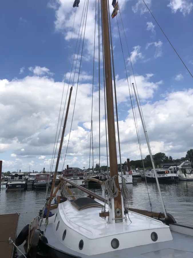 Staal Zeilboot Vermolen Zeeschouw