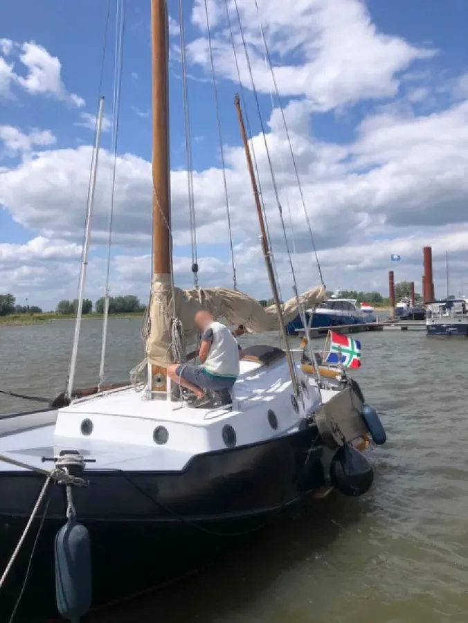 Staal Zeilboot Vermolen Zeeschouw