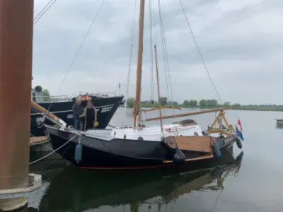 Staal Zeilboot Vermolen Zeeschouw Foto 1