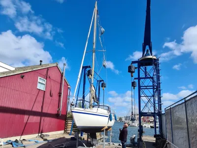 Polyester Zeilboot Jeanneau Sangria Zeilboot Foto 1