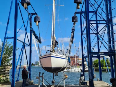 Polyester Zeilboot Jeanneau Sangria Zeilboot Foto 3