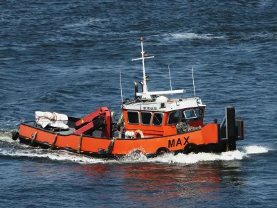 Bateau de travail