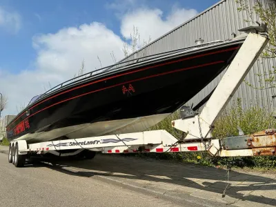 Polyester Speedboat Tullio Abbate 36 Photo 29