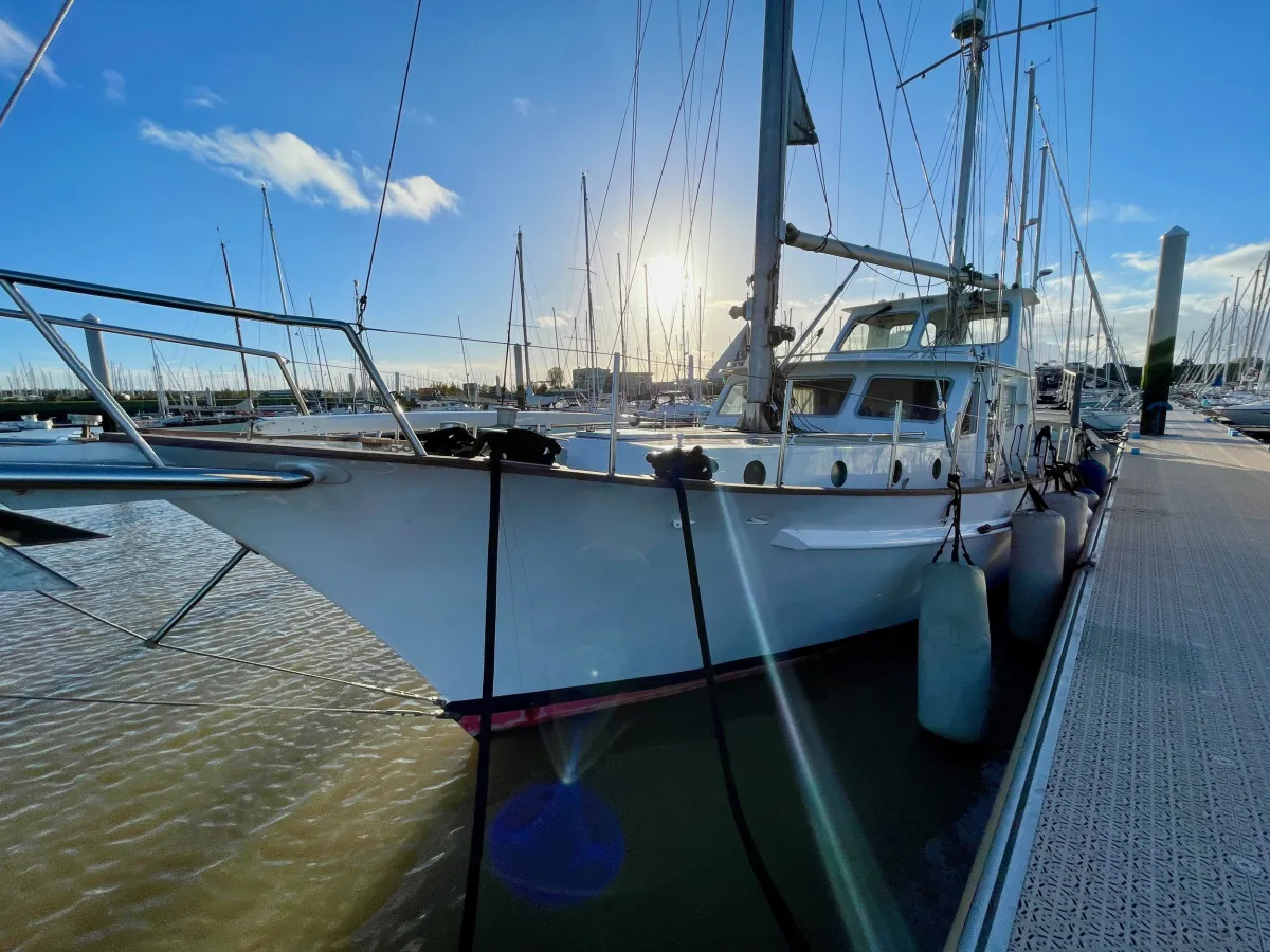 Steel Sailboat One Off Motorsailer 20m