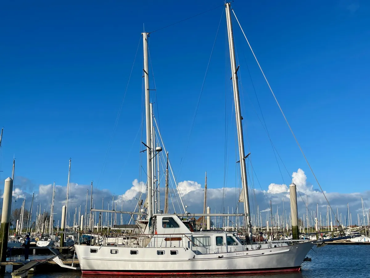 Steel Sailboat One Off Motorsailer 20m