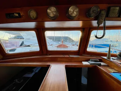 Polyester Motorboat Eurobanker 44ft Pacific Trawler Photo 22