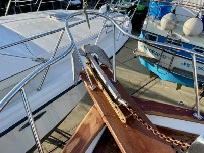 Polyester Motorboat Eurobanker 44ft Pacific Trawler Photo 27