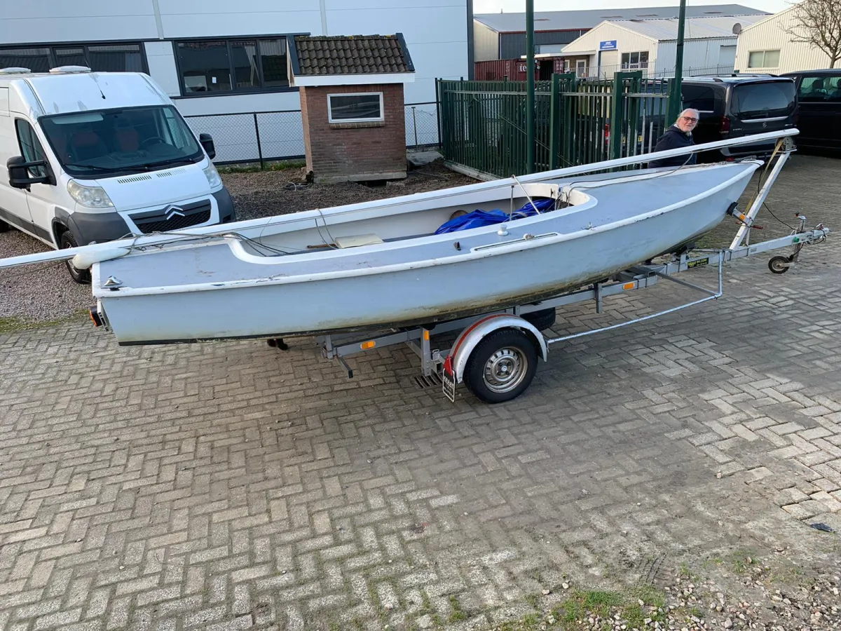 Polyester Open zeilboot Spanker 500