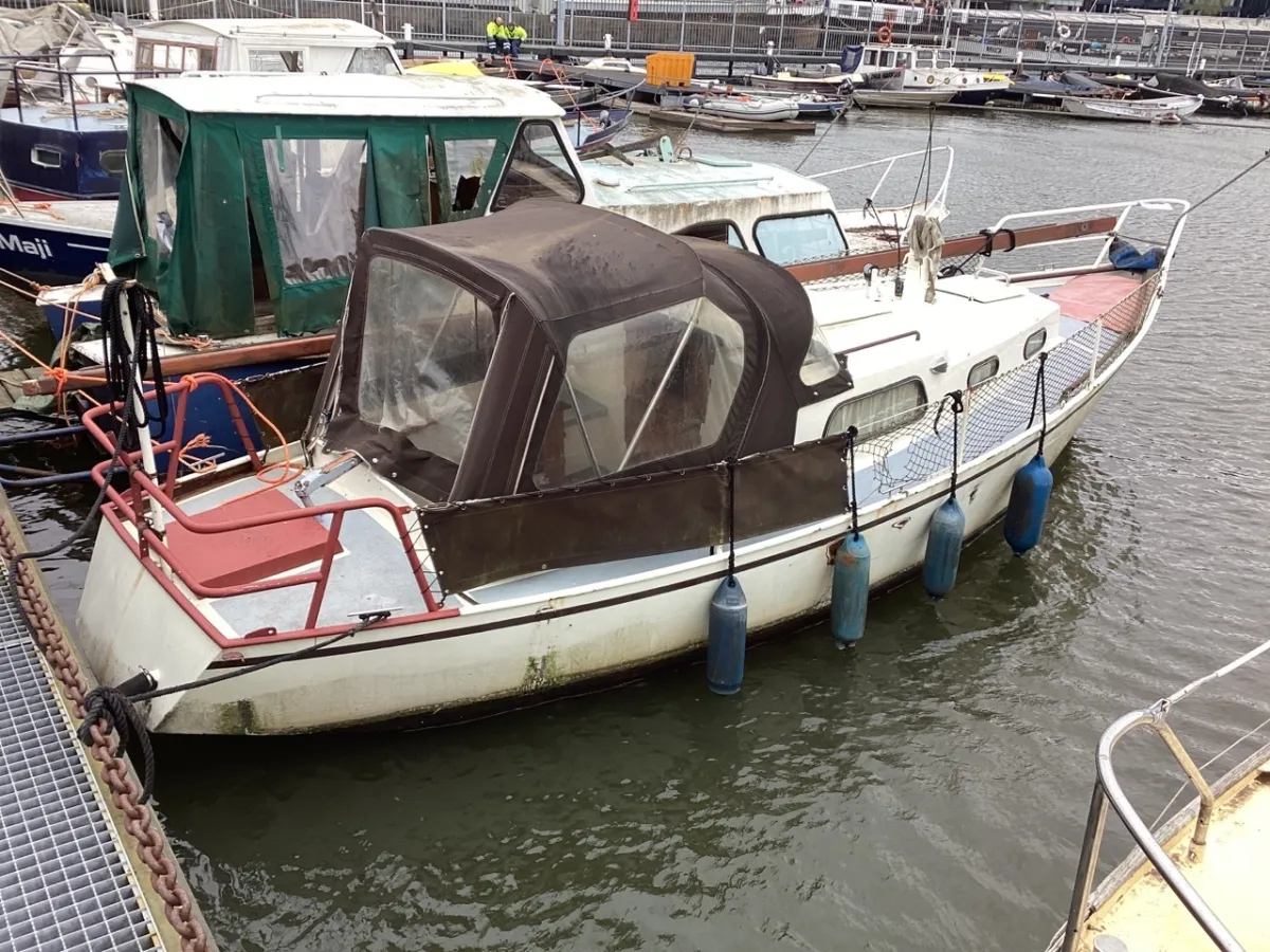 Steel Budgetboat Cabin boat 800