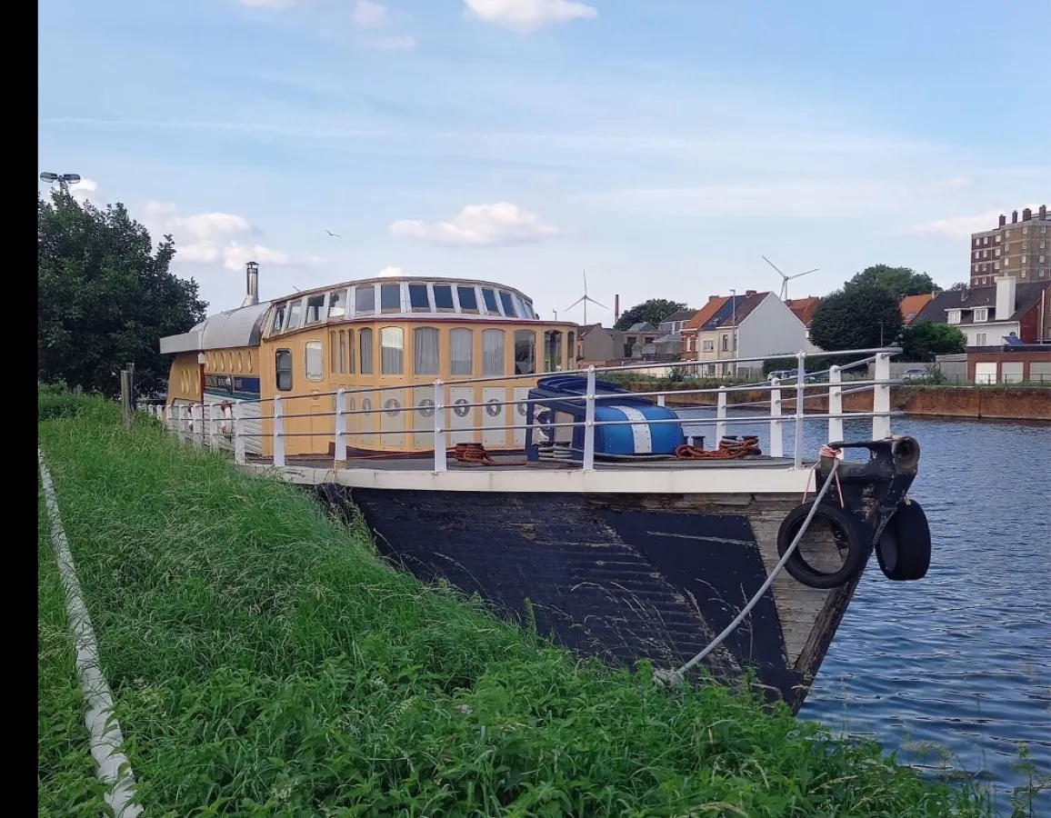 Wood Houseboat Mijnenveger 3400