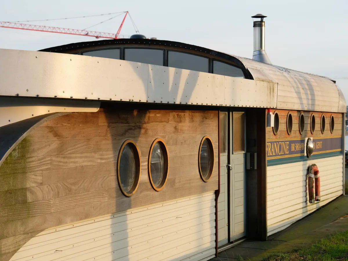 Wood Houseboat Mijnenveger 3400