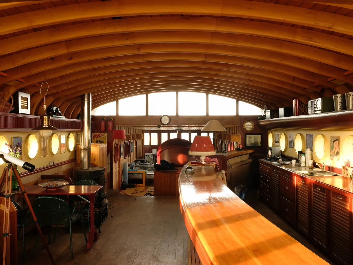 Wood Houseboat Mijnenveger 3400