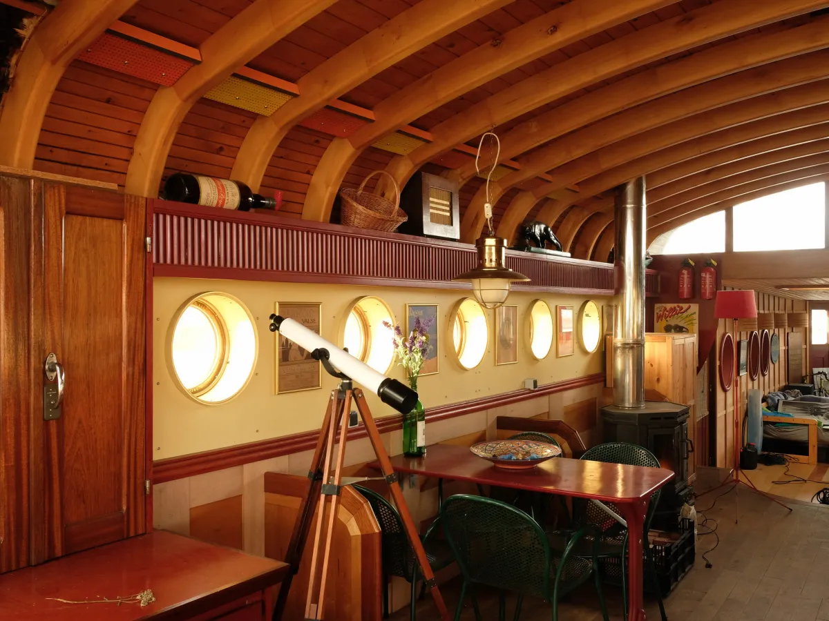 Wood Houseboat Mijnenveger 3400