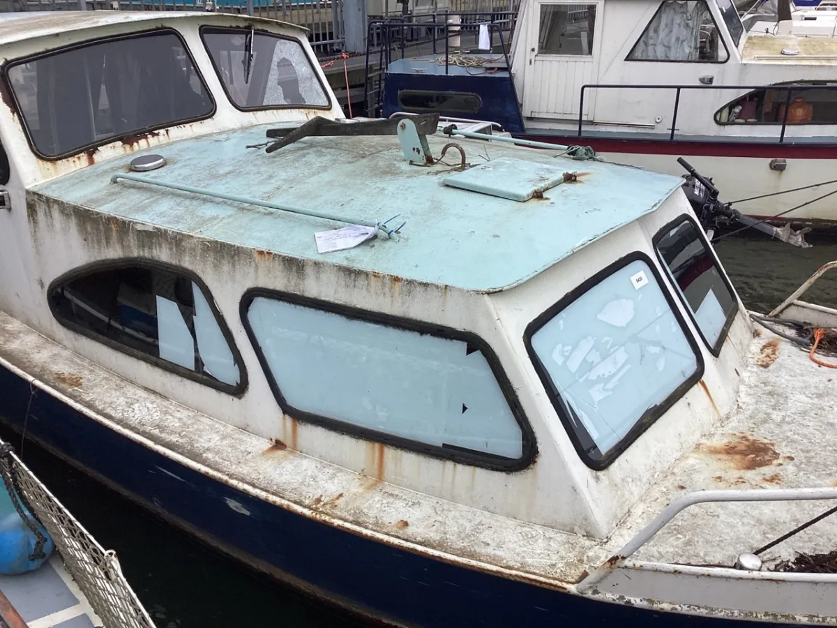 Steel Budgetboat Cabin boat 220