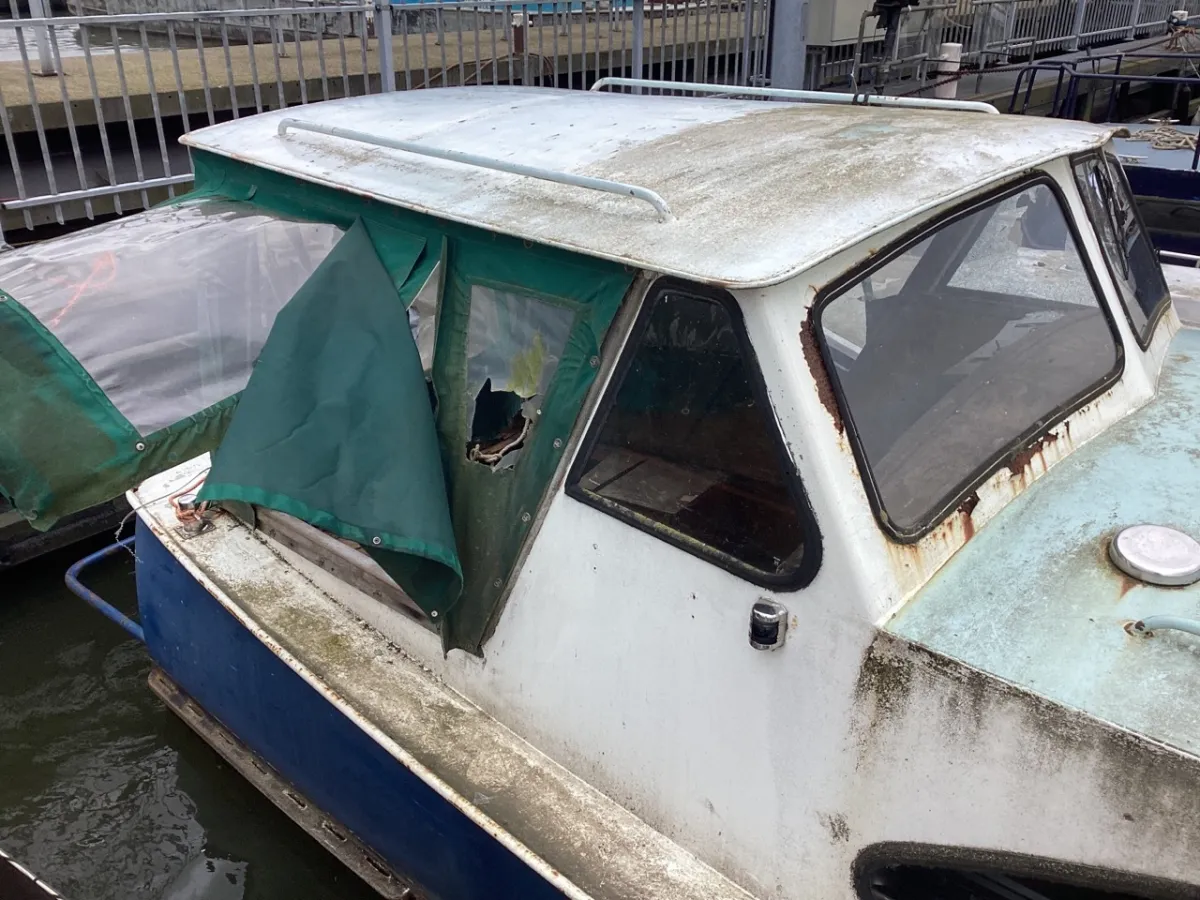 Steel Budgetboat Cabin boat 220