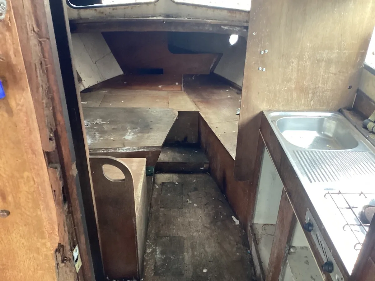 Steel Budgetboat Cabin boat 220