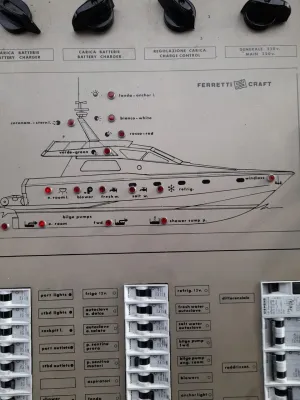 Polyester Motorboat Ferretti 1500 Photo 37