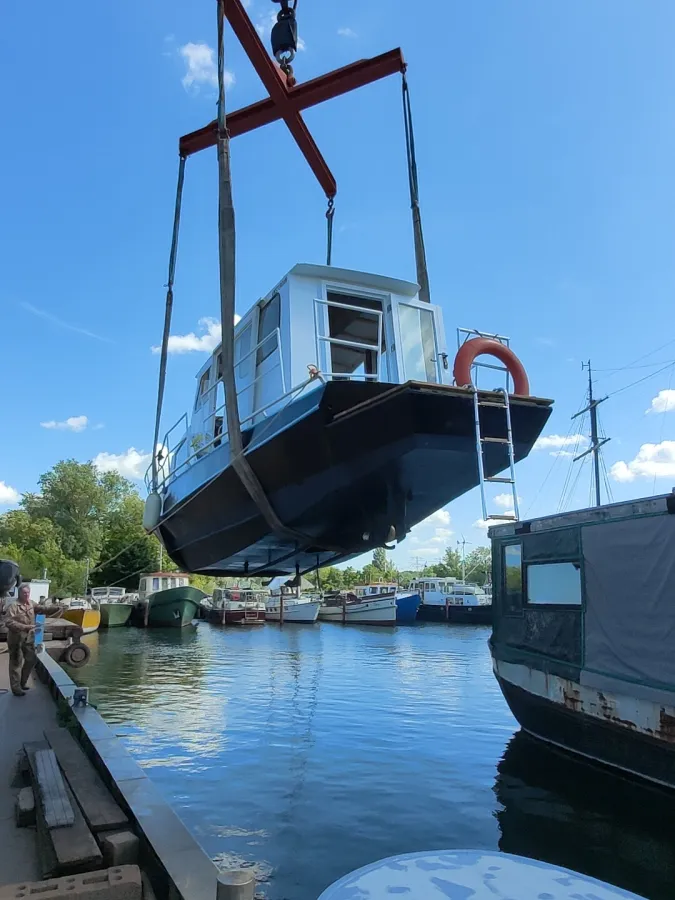 Steel Motorboat Schouw 780