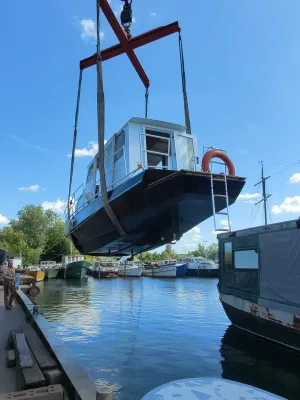 Steel Motorboat Schouw 780 Photo 14