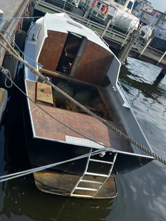 Steel Motorboat Cabin boat 850