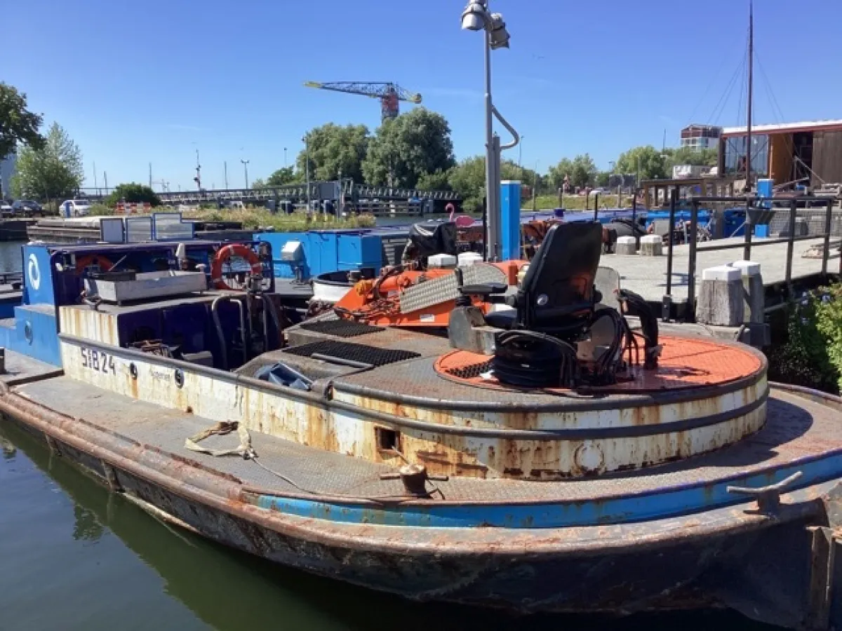 Steel Workboat Crane vessel SB 24