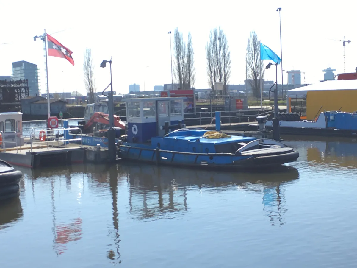 Acier Bateau de travail Bateau de travail Kraanschip