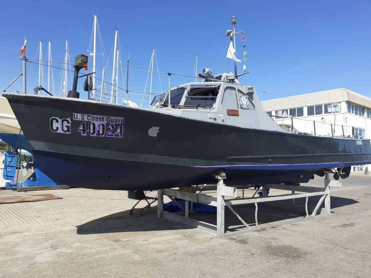 Steel Motorboat Patrol vessel 1200