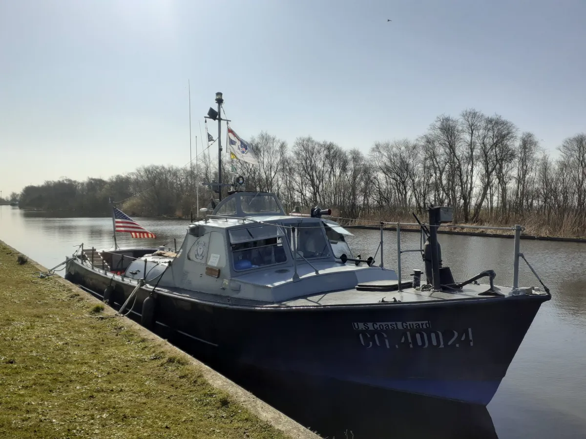 Steel Motorboat Patrol vessel 1200