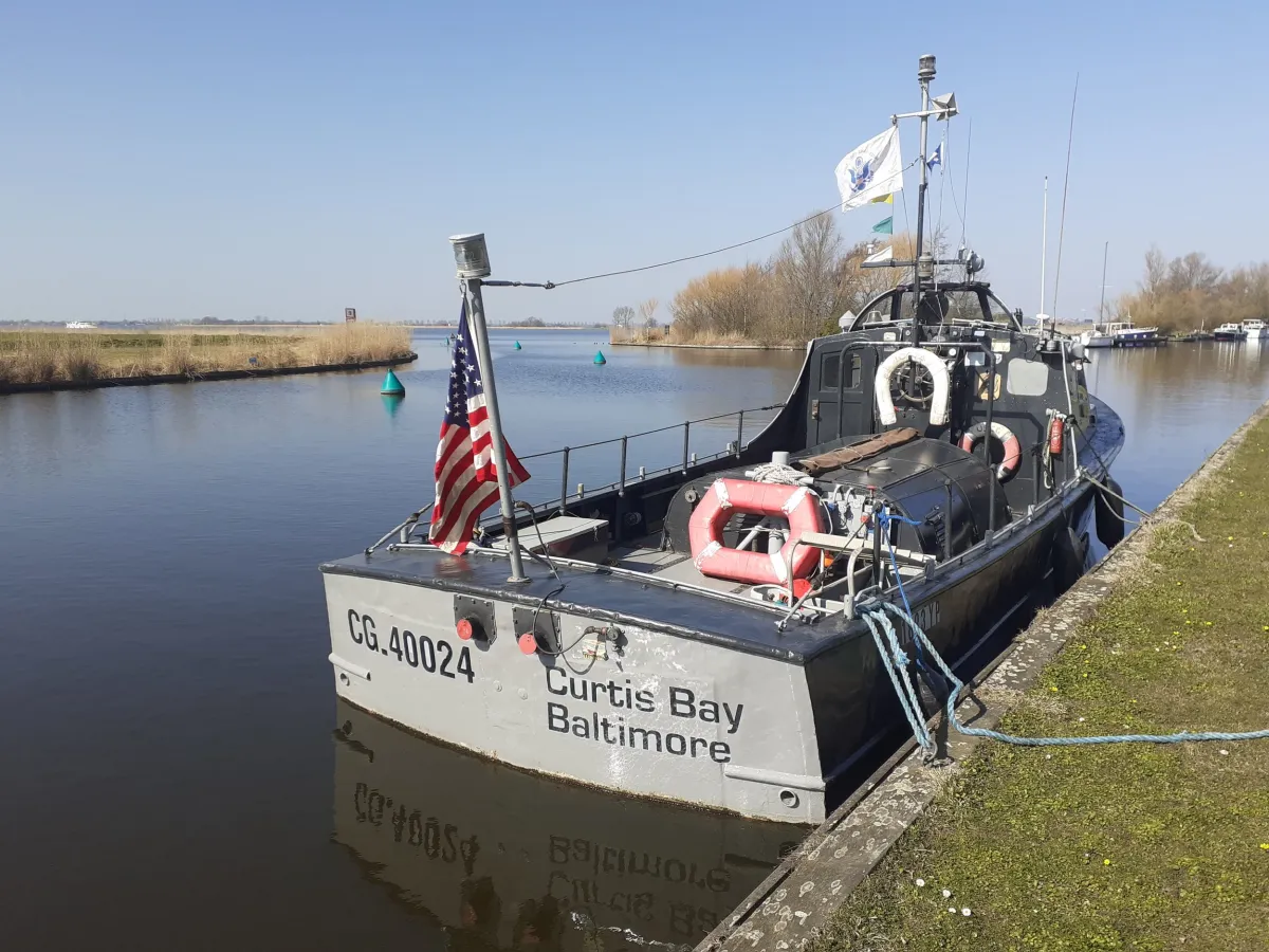 Steel Motorboat Patrol vessel 1200