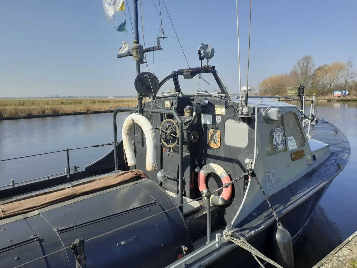 Steel Motorboat Patrol vessel 1200