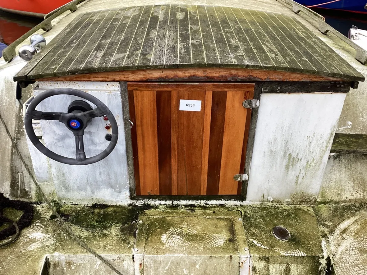 Steel Budgetboat Cabin boat 750