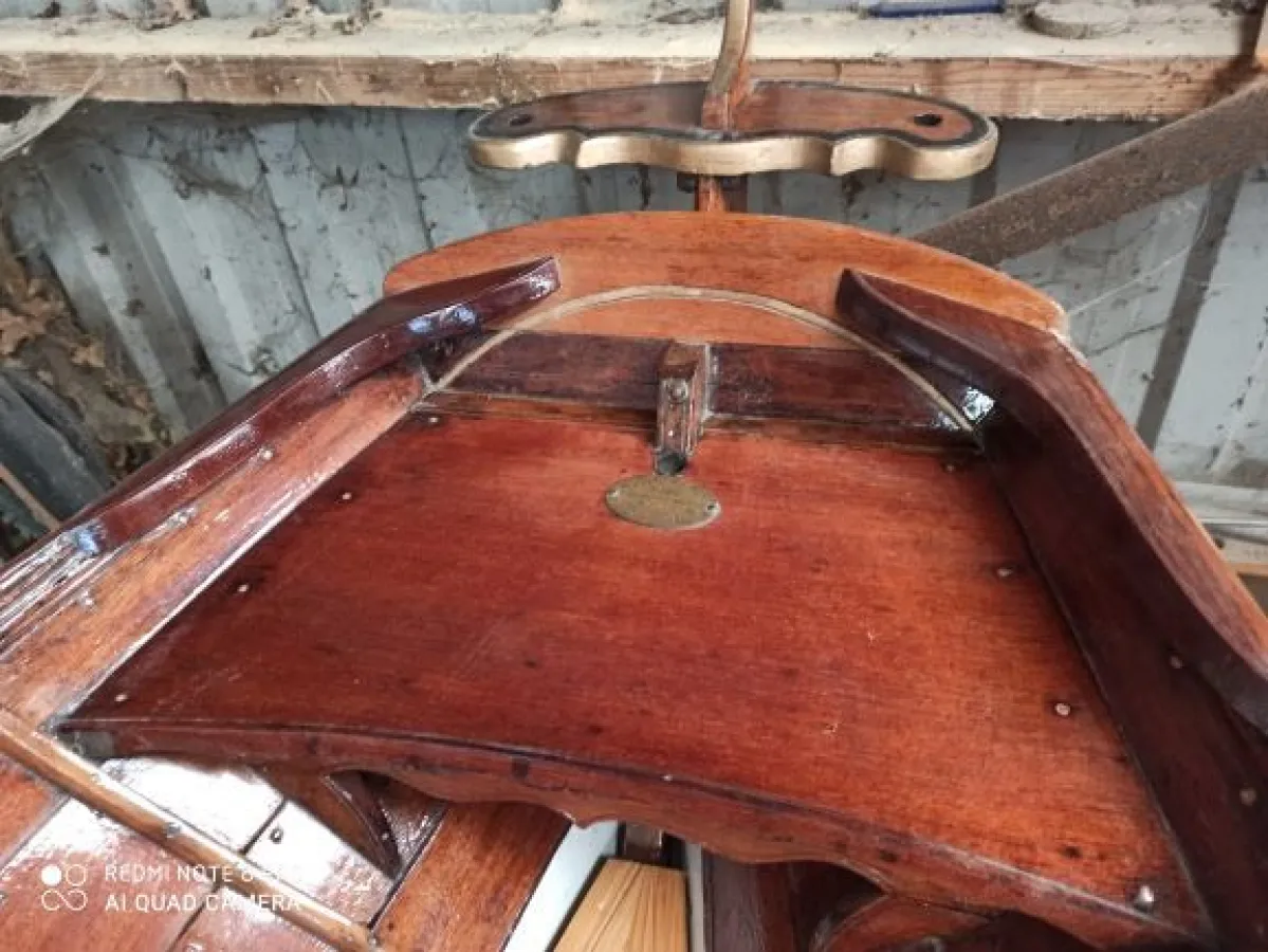 Wood Open motorboot Wherry 720