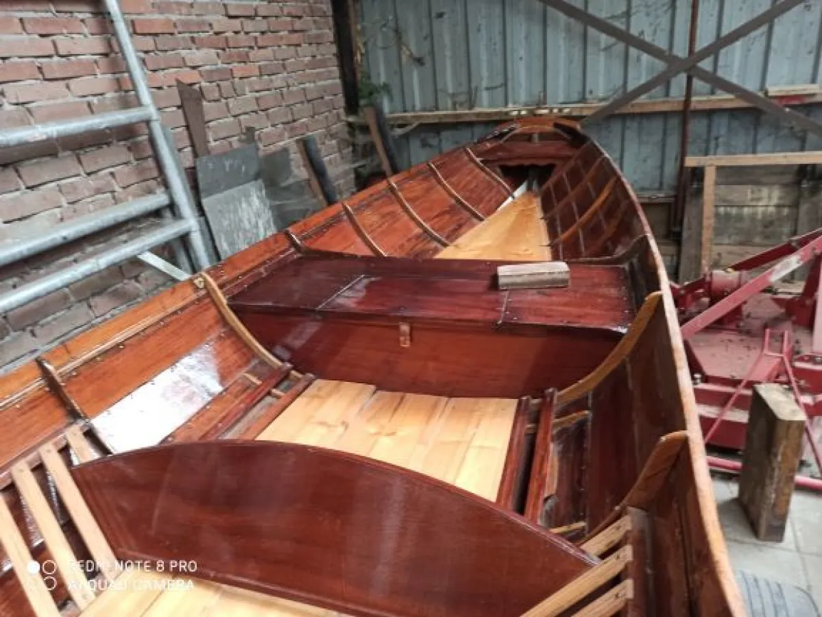 Wood Open motorboot Wherry 720