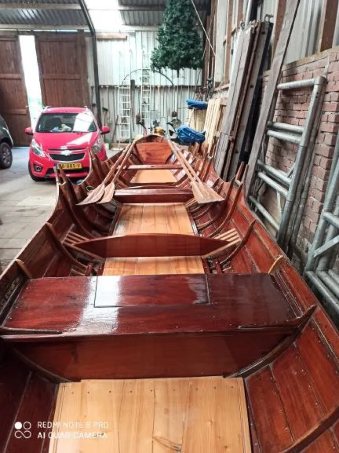 Wood Open motorboot Wherry 720