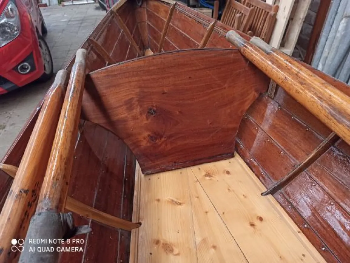 Wood Open motorboot Wherry 720