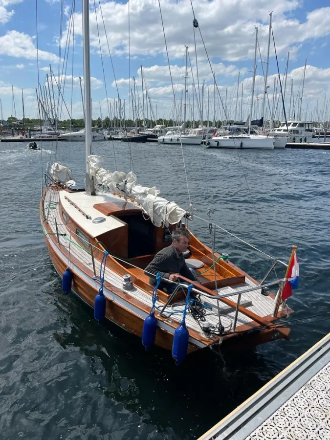 Wood Sailboat Stella 800