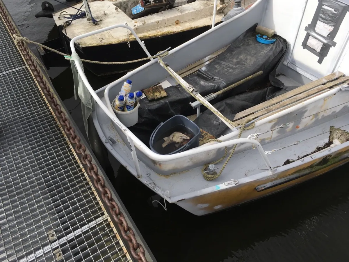 Steel Budgetboat Grachtenboot Zeilboot