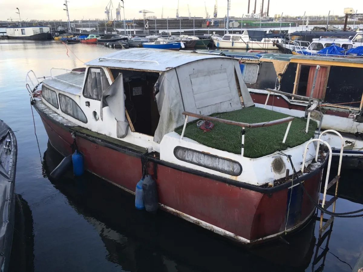 Steel Budgetboat Grachtenboot Motorboot