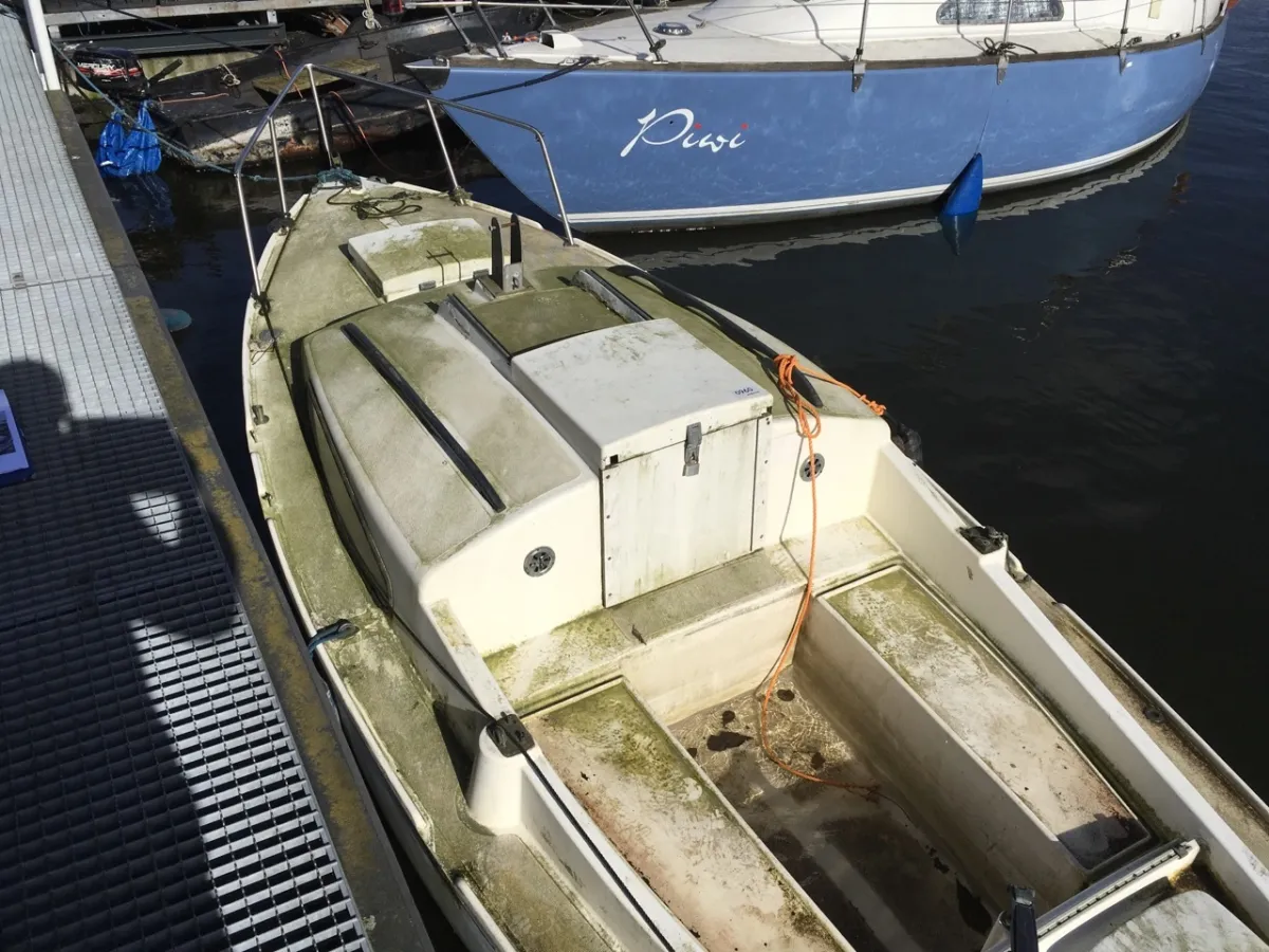 Polyester Budgetboat Grachtenboot Zeilboot