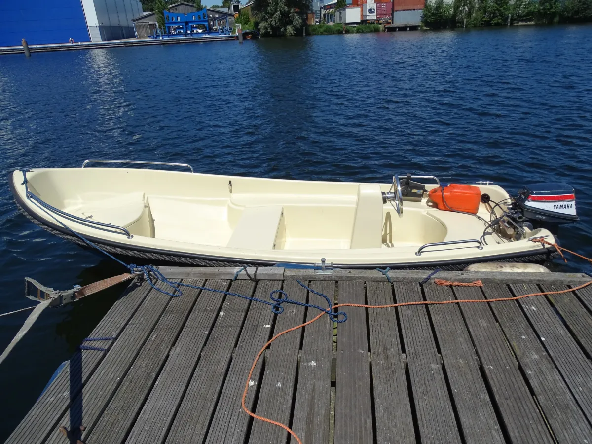 Polyester Console boat Wiedesloep 430S